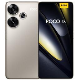 Smartphone Xiaomi POCO F6 8GB/ 256GB/ 6.67'/ 5G/ Titanio