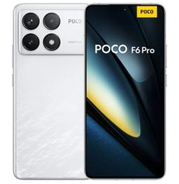 Smartphone Xiaomi POCO F6 Pro 12GB/ 512GB/ 6.67'/ 5G/ Blanco