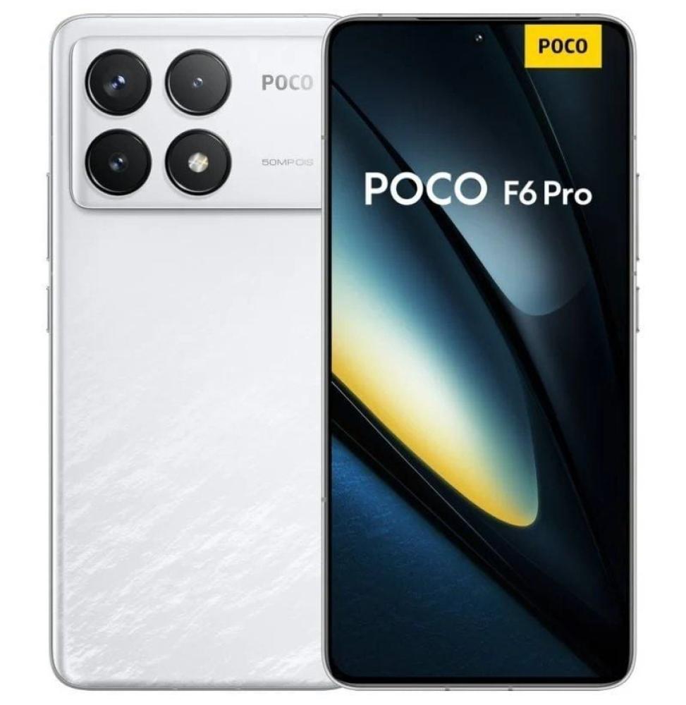 Smartphone Xiaomi POCO F6 Pro 12GB/ 512GB/ 6.67'/ 5G/ Blanco