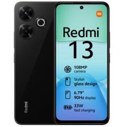 Smartphone Xiaomi Redmi 13 8GB/ 256GB/ 6.79'/ Negro Medianoche