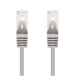 Cable de Red RJ45 FTP Nanocable 10.20.0810 Cat.6/ 10m/ Gris