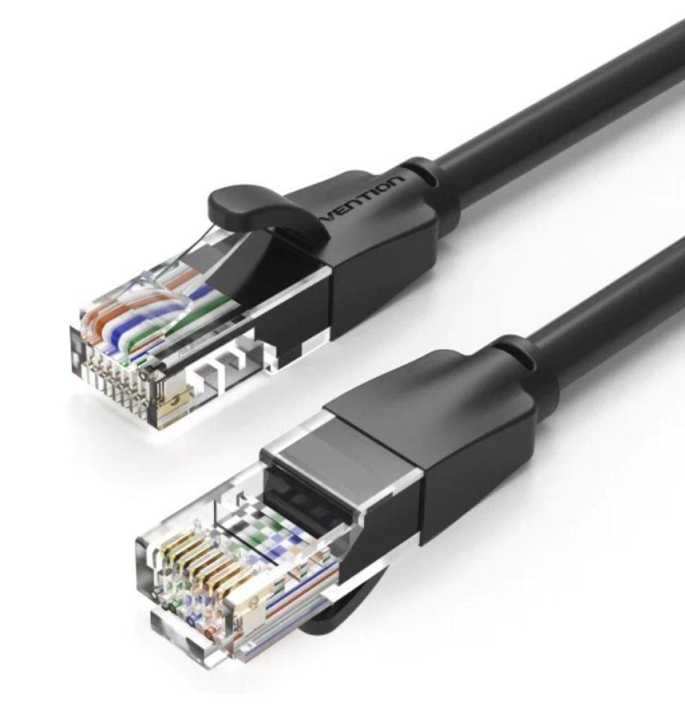 Cable de Red RJ45 UTP Vention IBEBI Cat.6/ 3m/ Negro