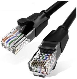 Cable de Red RJ45 UTP Vention IBEBK Cat.6/ 8m/ Negro