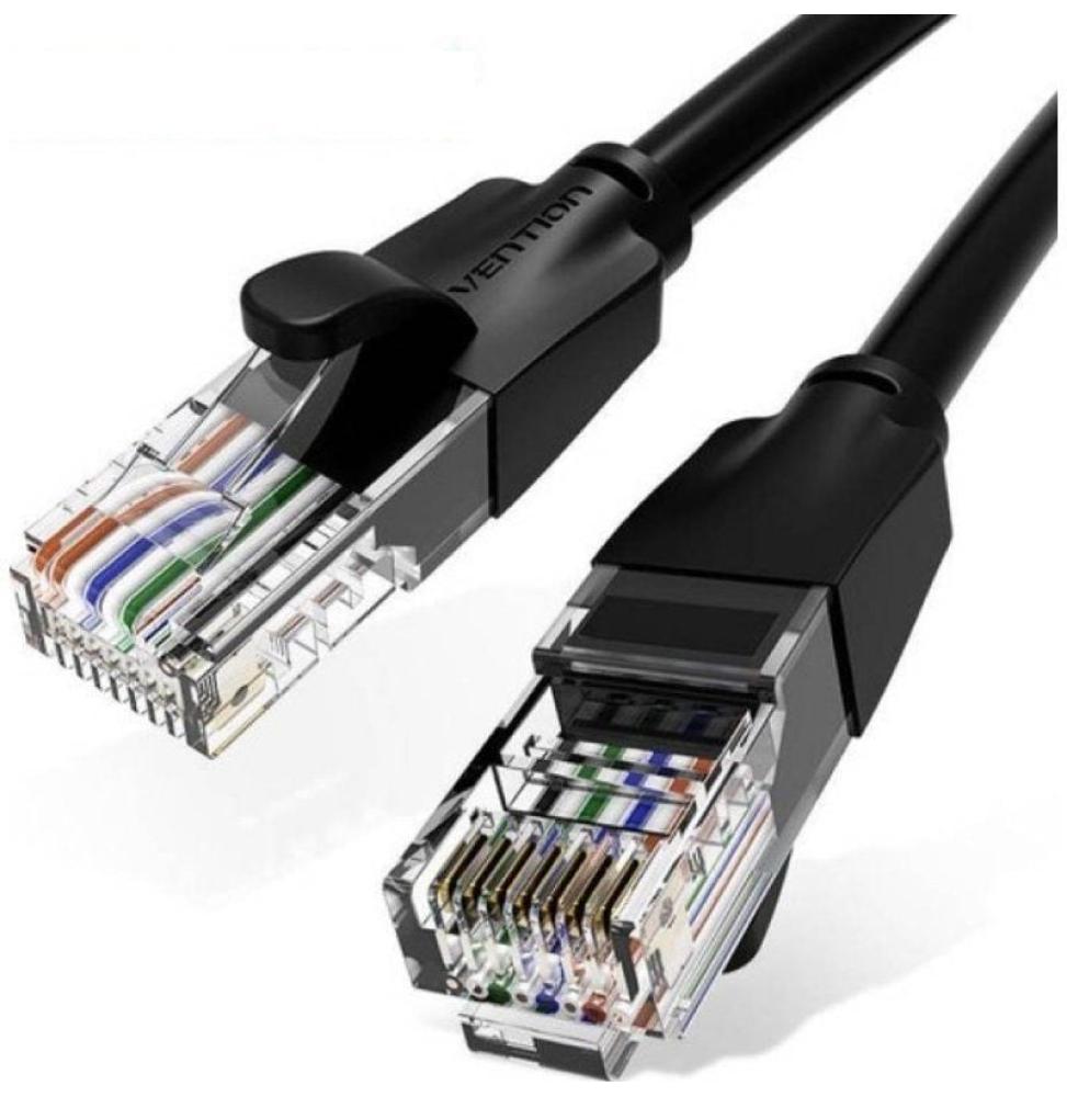 Cable de Red RJ45 UTP Vention IBEBL Cat.6/ 10m/ Negro