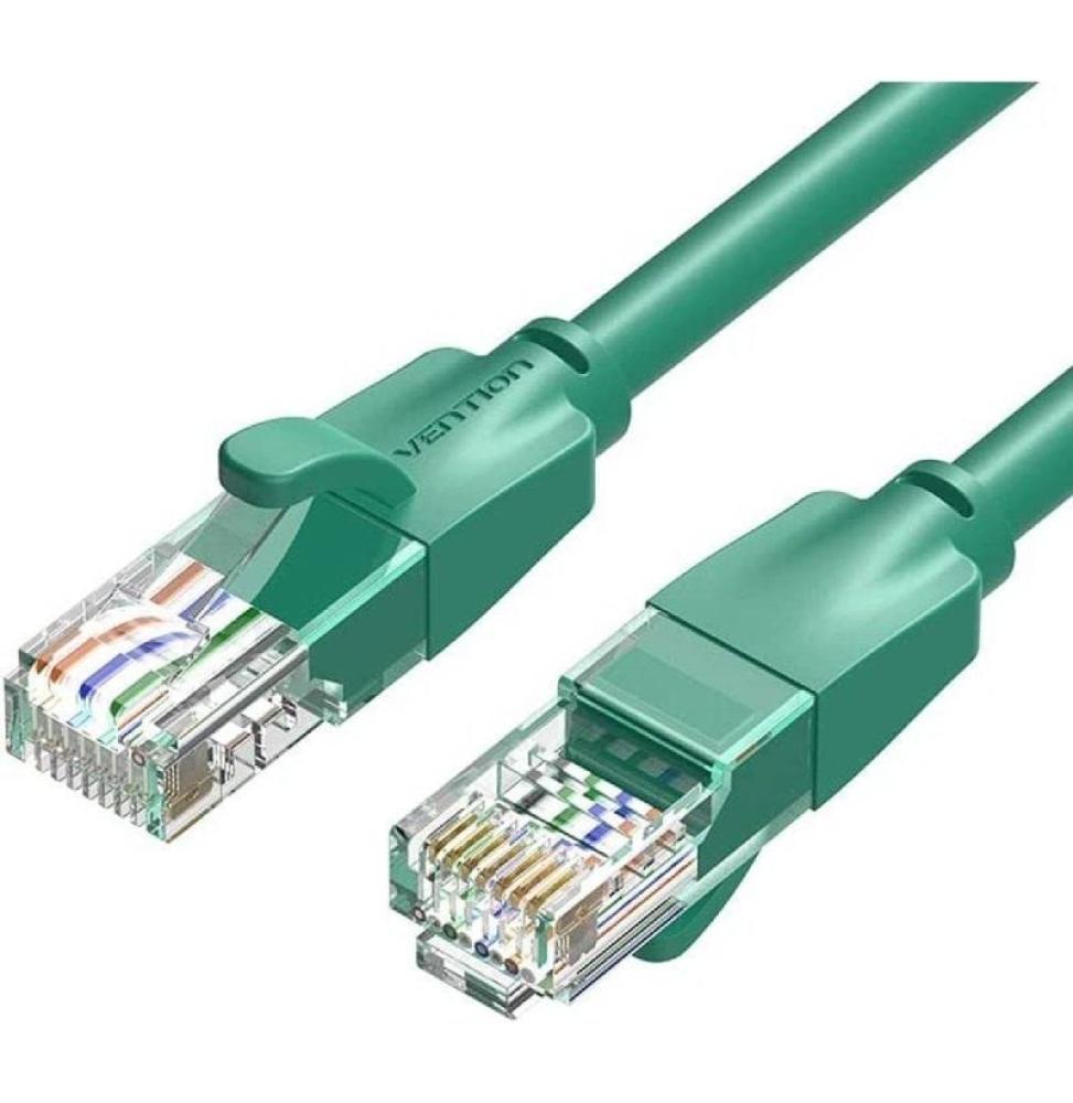 Cable de Red RJ45 UTP Vention IBEGH Cat.6/ 2m/ Verde