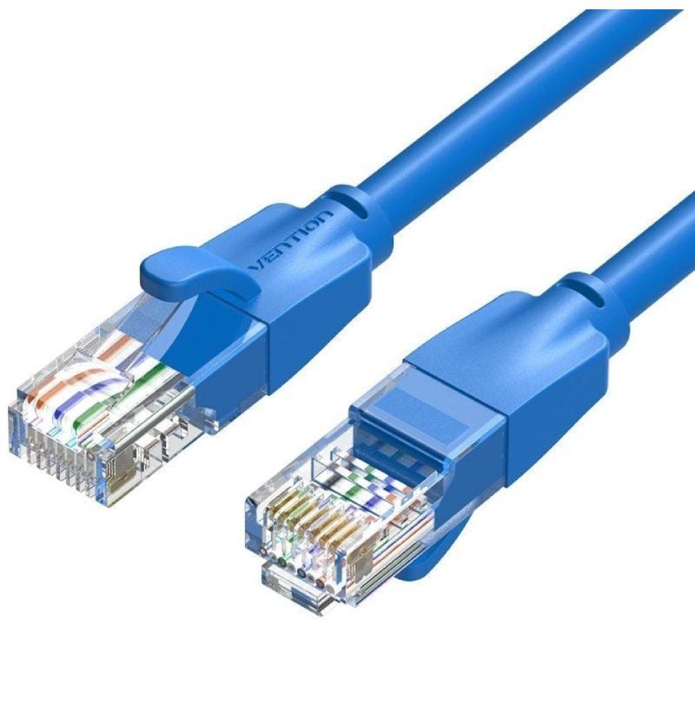 Cable de Red RJ45 UTP Vention IBELD Cat.6/ 50cm/ Azul