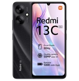 Smartphone Xiaomi Redmi 13C 4GB/ 128GB/ 6.74'/ 5G/ Negro