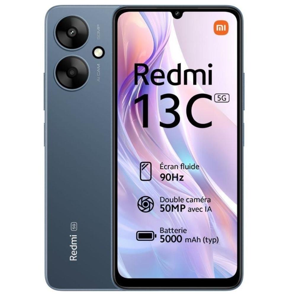 Smartphone Xiaomi Redmi 13C 4GB/ 128GB/ 6.74'/ 5G/ Azul