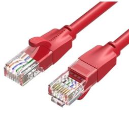 Cable de Red RJ45 UTP Vention IBERH Cat.6/ 2m/ Rojo