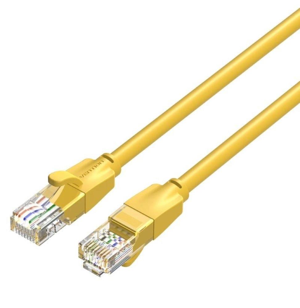 Cable de Red RJ45 UTP Vention IBEYF Cat.6/ 1m/ Amarillo