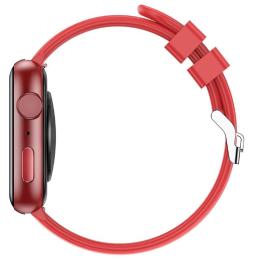 Smartwatch Forever IGo Watch 3 JW-500/ Notificaciones/ Frecuencia Cardíaca/ Rojo