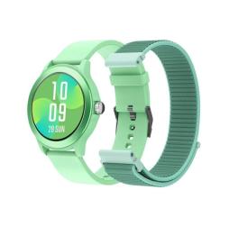 Smartwatch SPC Smartee Duo Vivo 9651R/ Notificaciones/ Frecuencia Cardíaca/ Verde Menta/ Incluye Correa Extra