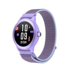 Smartwatch SPC Smartee Duo Vivo 9651T/ Notificaciones/ Frecuencia Cardíaca/ Púrpura/ Incluye Correa Extra