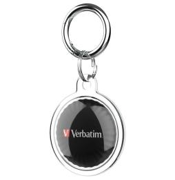 Localizador Verbatim My Finder Coin Bluetooth Tracker MYFC-01B compatible con Apple/ Incluye Llavero y Pila/ Negro