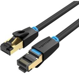 Cable de Red RJ45 SFTP Vention IKABD Cat.8/ 50cm/ Negro