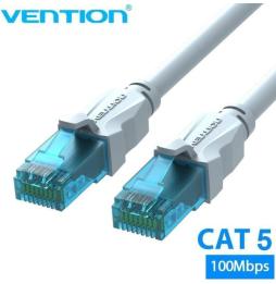 Cable de Red RJ45 UTP Vention VAP-A10-S1500 Cat.5e/ 15m/ Azul y Blanco