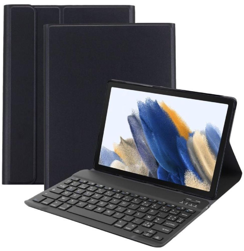 Funda con Teclado Just In Case 8328014 Bluetooth para Tablets Samsung Galaxy Tab A8/ Negra