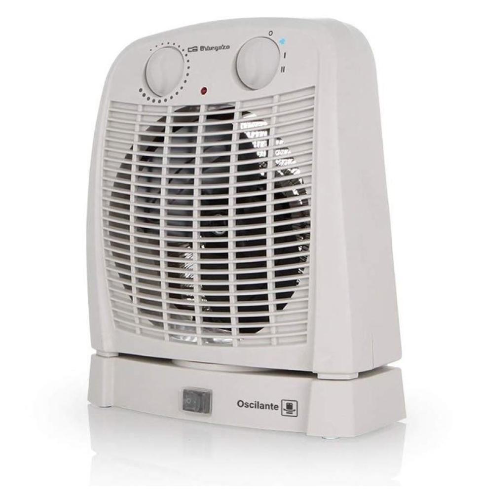 Calefactor Orbegozo FH 7001/ 2000W/ Termostato Regulable