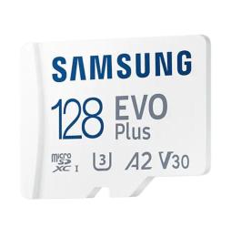 Tarjeta de Memoria Samsung EVO Plus 2023 128GB microSD XC con Adaptador/ Clase 10/ 160MBs