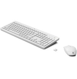 Teclado y Ratón Inalámbricos HP 230/ Blanco