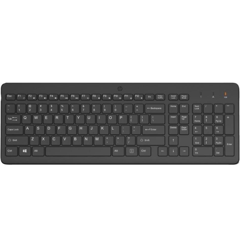 Teclado Inalámbrico HP 225/ Negro