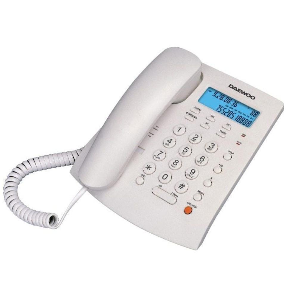 Teléfono Daewoo DW6310/ Blanco