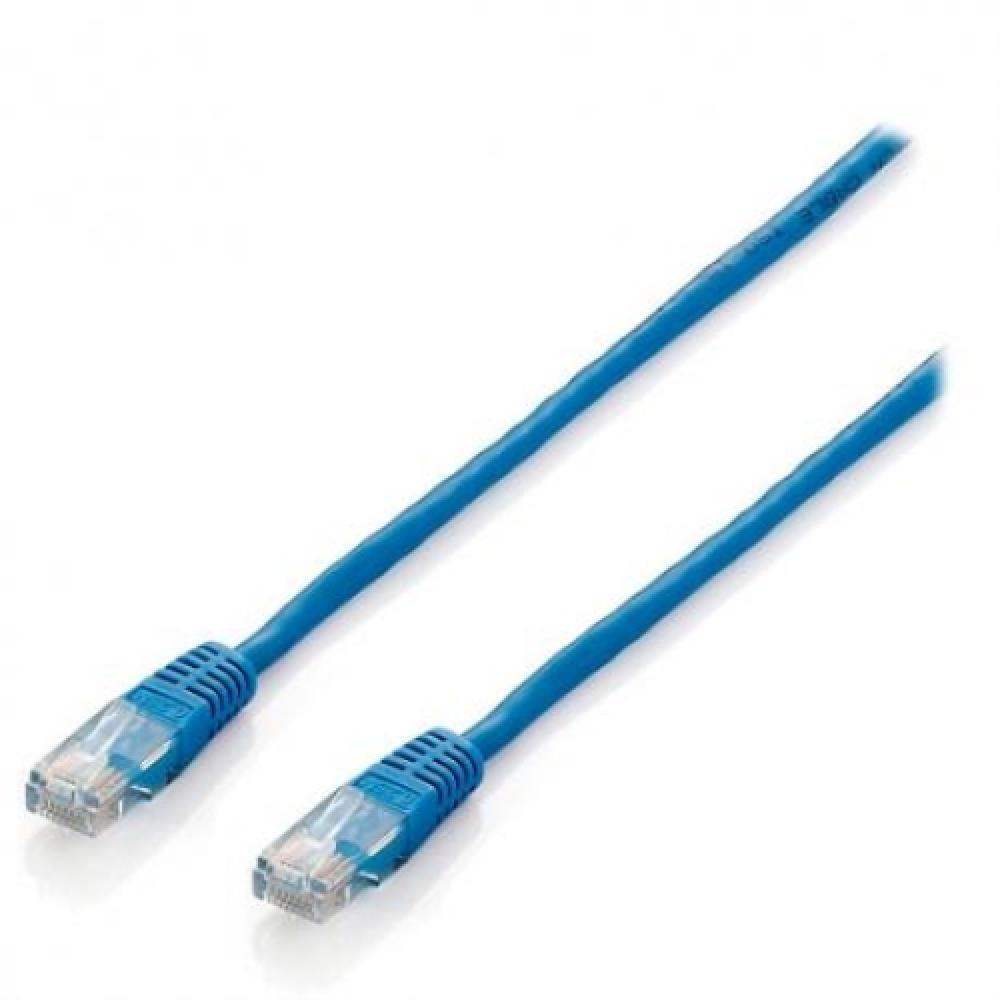 Equip - Cable de red latiguillo UTP Cat.6 0.5m - Color Azul