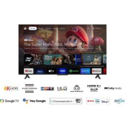 Televisor TCL 55P61B 55'/ Ultra HD 4K/ Smart TV/ WiFi