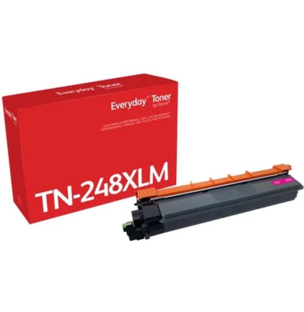 Tóner compatible Xerox 006R04877 compatible con Brother TN248XLM Alta Capacidad/ Magenta