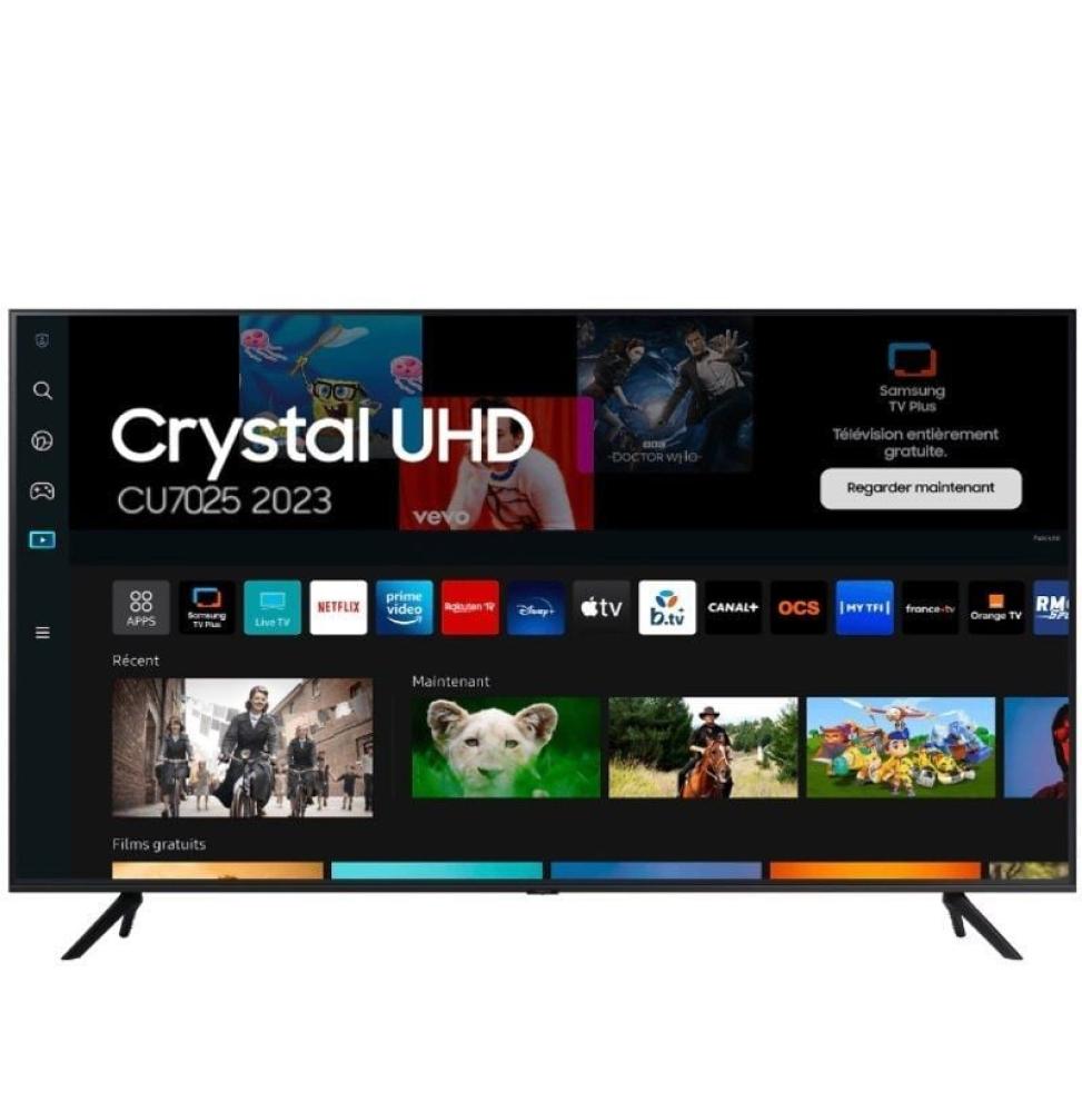 Televisor Samsung Crystal UHD TU43CU7025K 43'/ Ultra HD 4K/ Smart TV/ WiFi