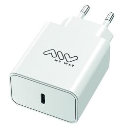 Cargador de Pared Myway MWACC0018/ 1xUSB Tipo-C/ 45W