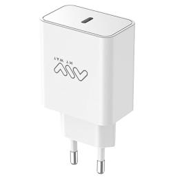 Cargador de Pared Myway MWACC0018/ 1xUSB Tipo-C/ 45W