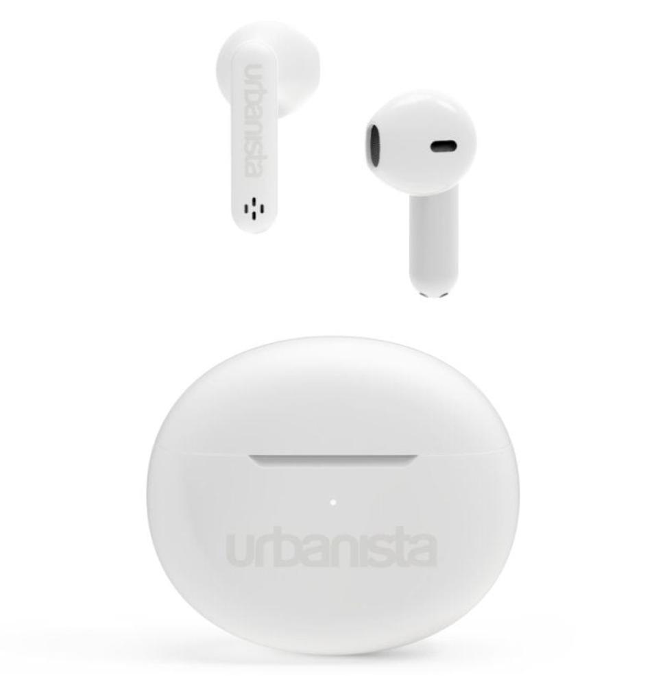 Auriculares Bluetooth Urbanista Austin con estuche de carga/ Autonomía 5h/ Blancos