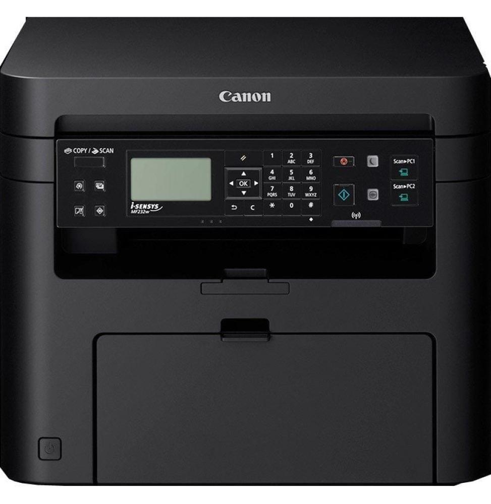 Multifunción Láser Monocromo Canon i-SENSYS MF237W WiFi/ Fax/ Negra