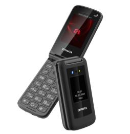 Teléfono Móvil Aiwa FP-30-4G BK para Personas Mayores/ Negro