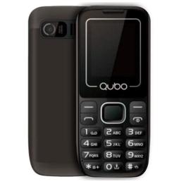 Teléfono Móvil Qubo P-180BK para Personas Mayores/ Negro