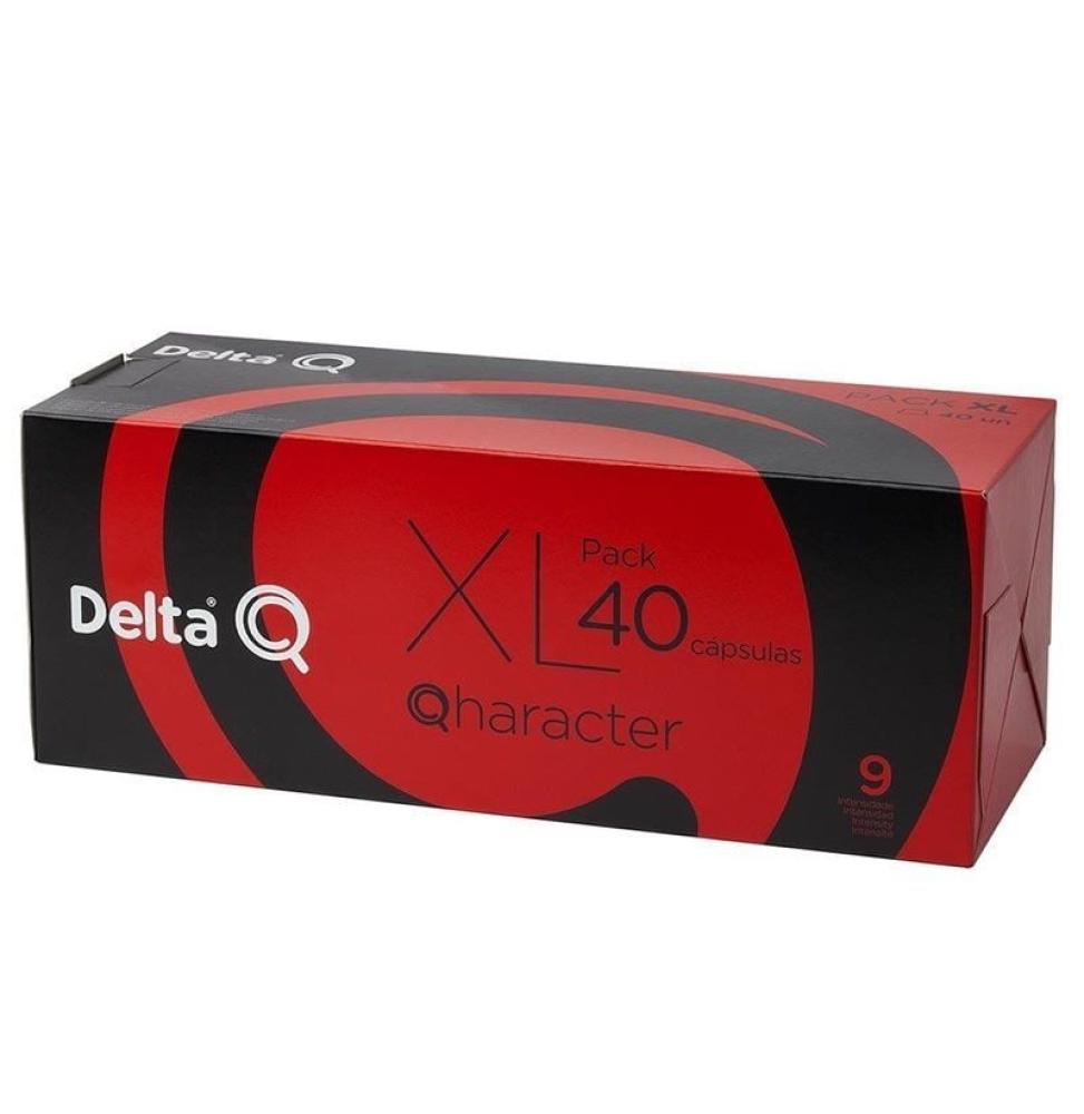 Cápsula Delta Qharacter para cafeteras Delta/ Caja de 40