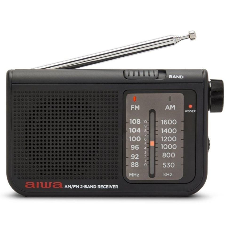 Radio Portátil Aiwa RS-55BK/ Negra