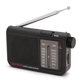 Radio Portátil Aiwa RS-55BK/ Negra