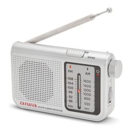 Radio Portátil Aiwa RS-55SL/ Plata