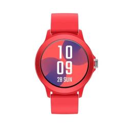 Smartwatch SPC Smartee Duo Vivo 9651R/ Notificaciones/ Frecuencia Cardíaca/ Rojo/ Incluye Correa Extra