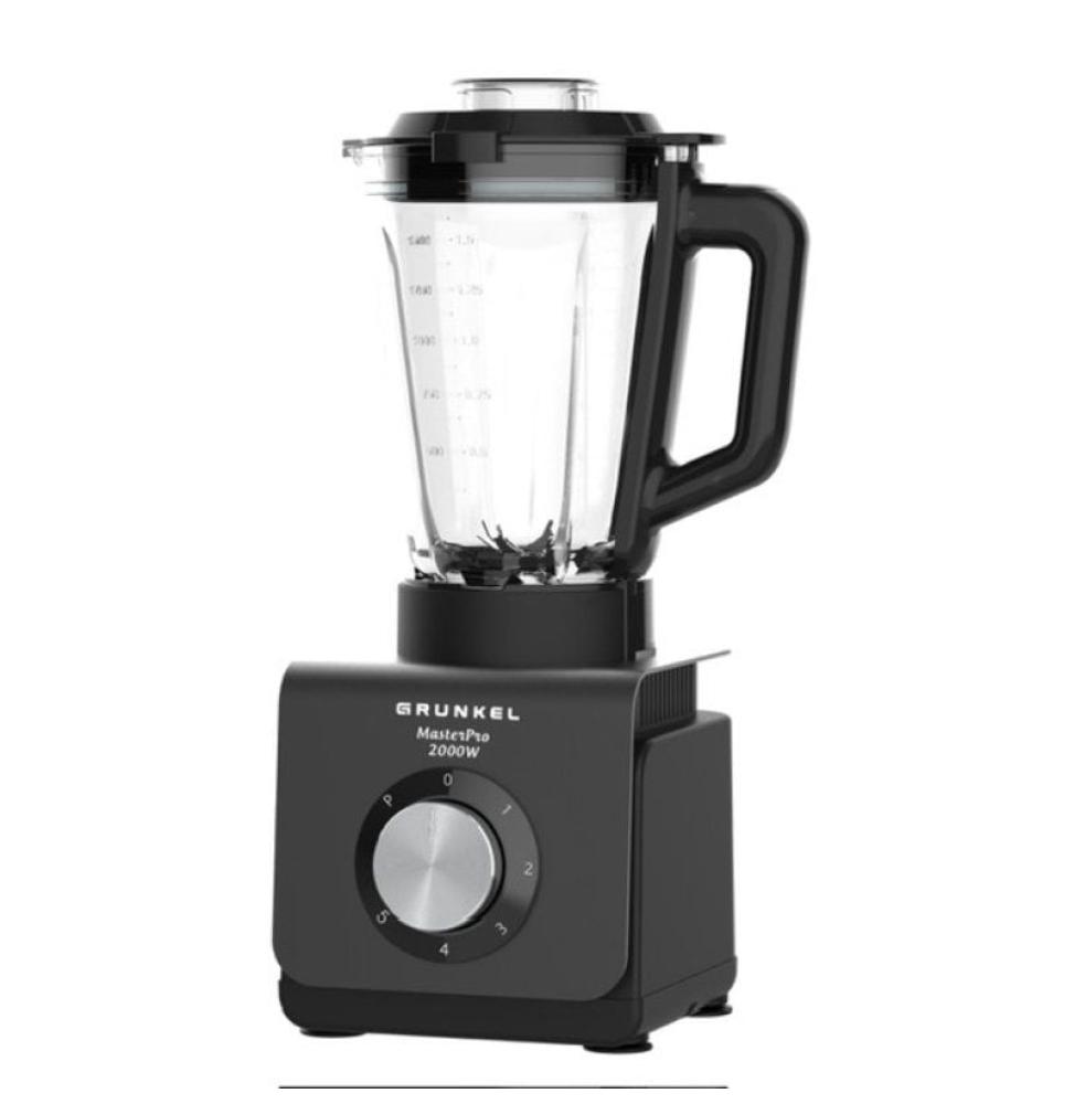 Batidora de vaso Grunkel BAT-2000MASTERPRO/ 2000W/ 5 Velocidades/ Capacidad 1.5L