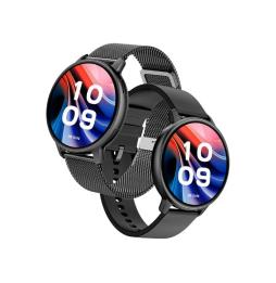 Smartwatch SPC Smartee Duo Classic 9652N/ Notificaciones/ Frecuencia Cardíaca/ Negro/ Incluye Correa Extra