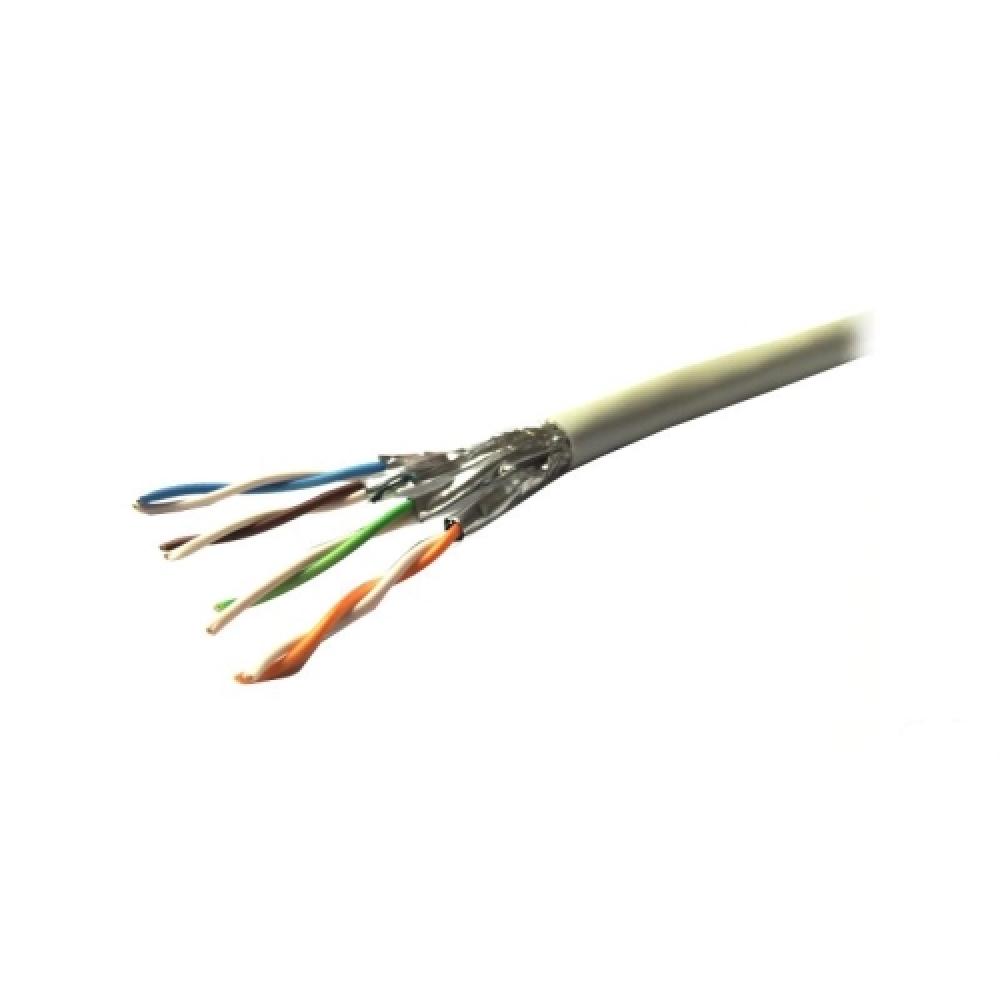 Bobina de cable S/FTP Cat.6A 23AWG PVC sólido - Gris - 305m