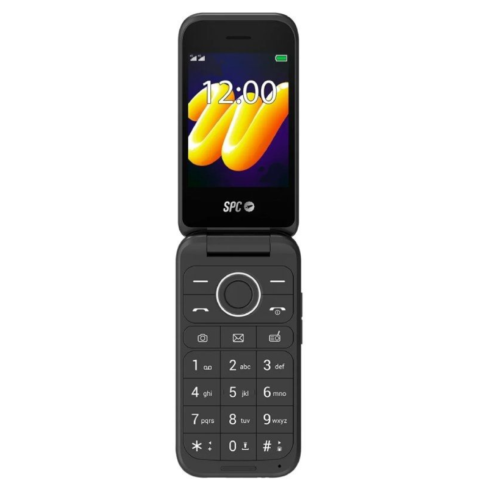 Teléfono Móvil SPC WILD para Personas Mayores/ 4G/ Negro