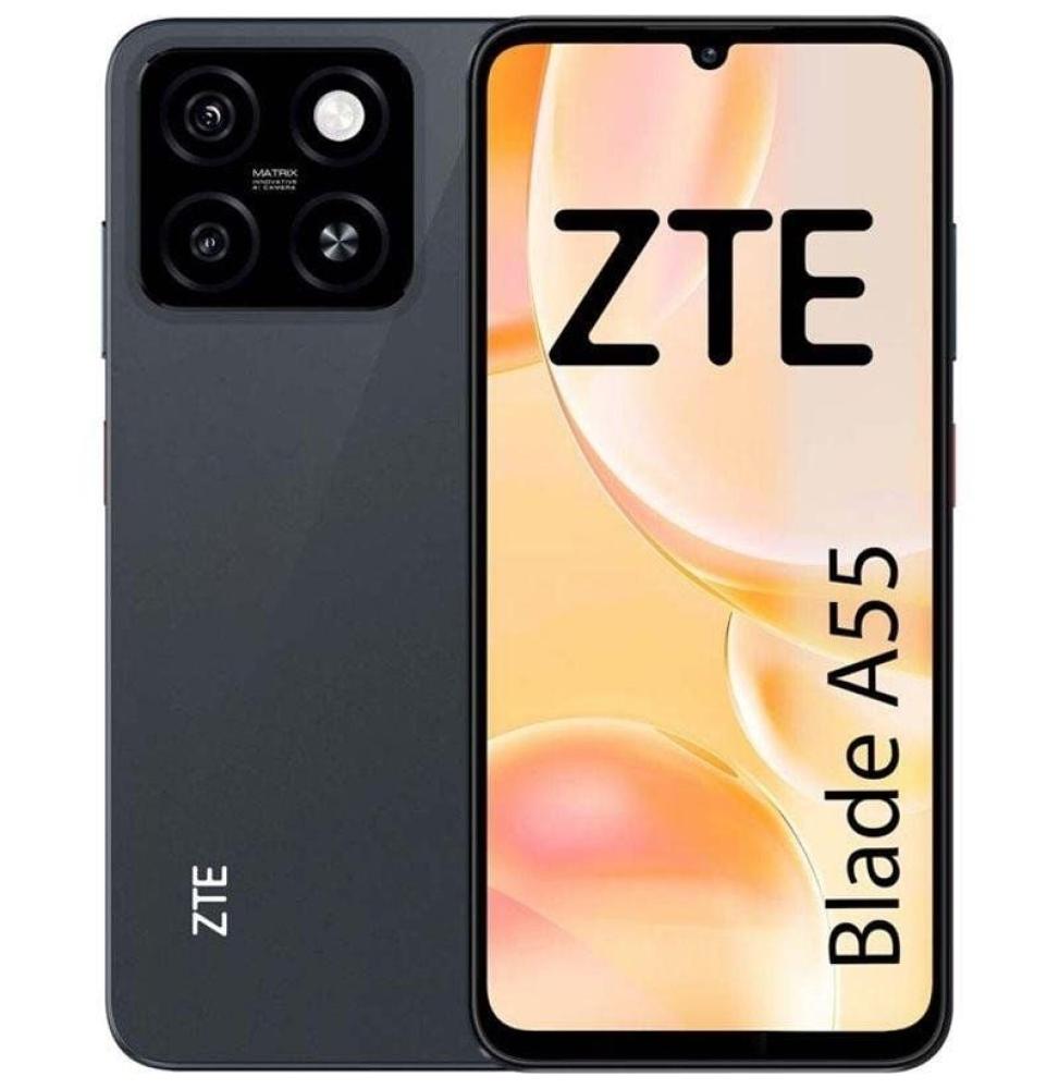 Smartphone ZTE Blade A55 4GB/ 64GB/ 6.75'/ Negro