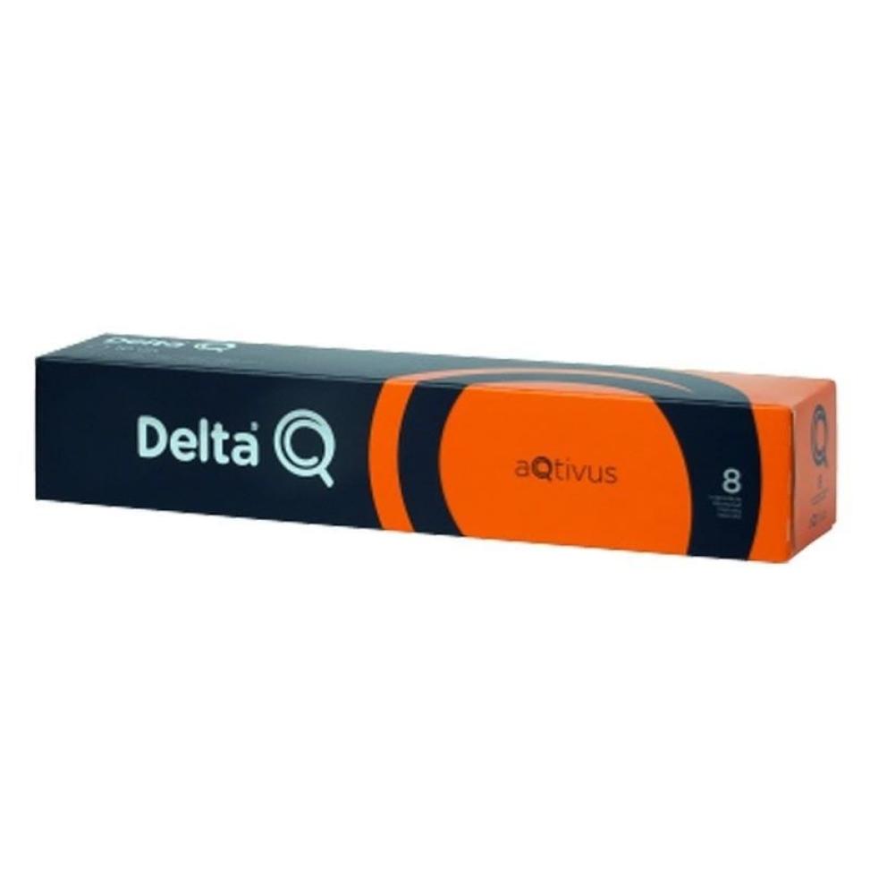 Cápsula Delta aQtivus para cafeteras Delta/ Caja de 10