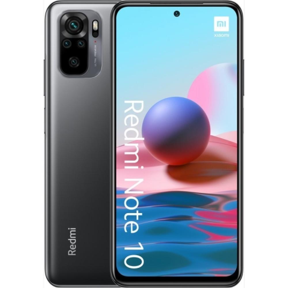 Xiaomi - Redmi Note 10 - 6.43" - 4/128GB - 2400 x 1080 - Dual SIM - 4G - Bluetooth 5.0 - Gris