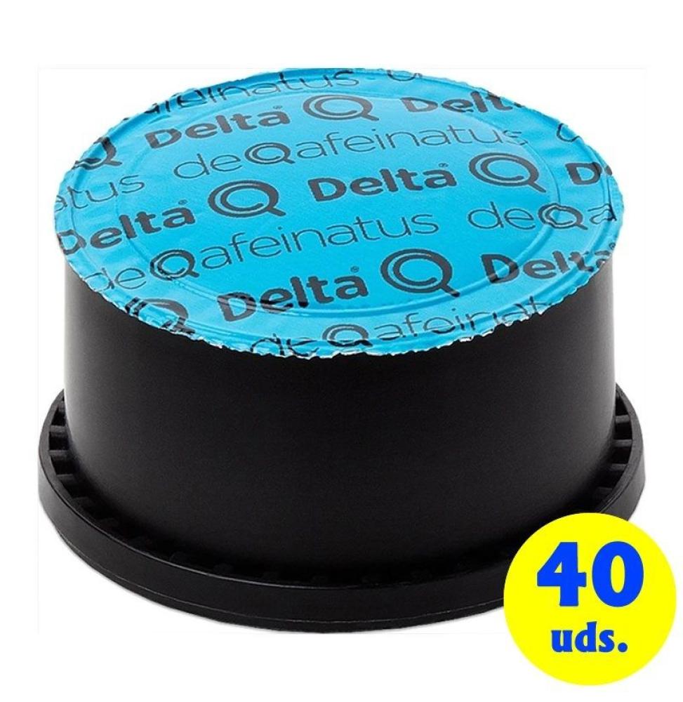 Cápsula Delta DeQafeinatus para cafeteras Delta/ Caja 40