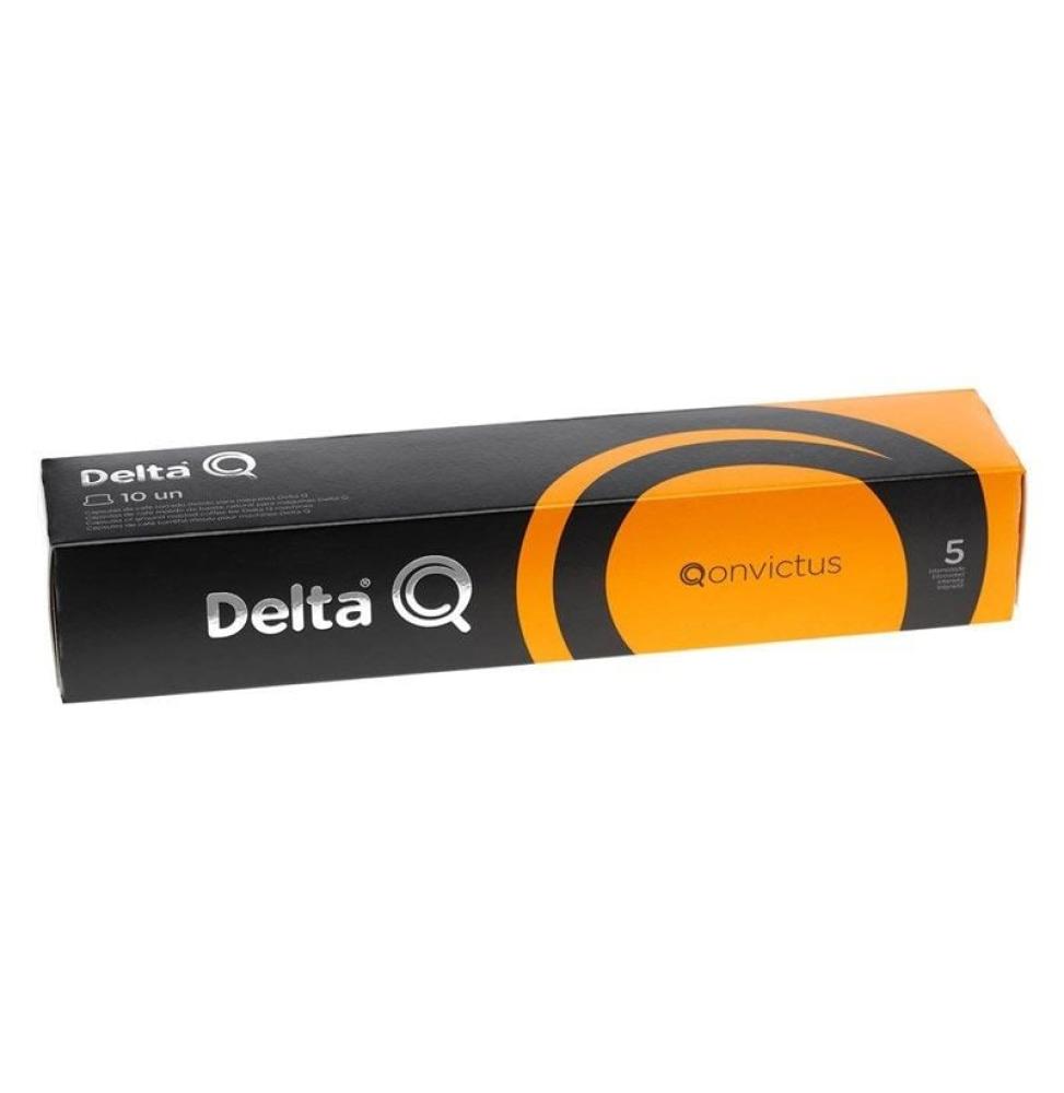 Cápsula Delta Qonvictus para cafeteras Delta/ Caja de 10